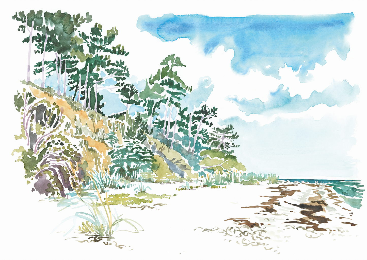 Glænø strand