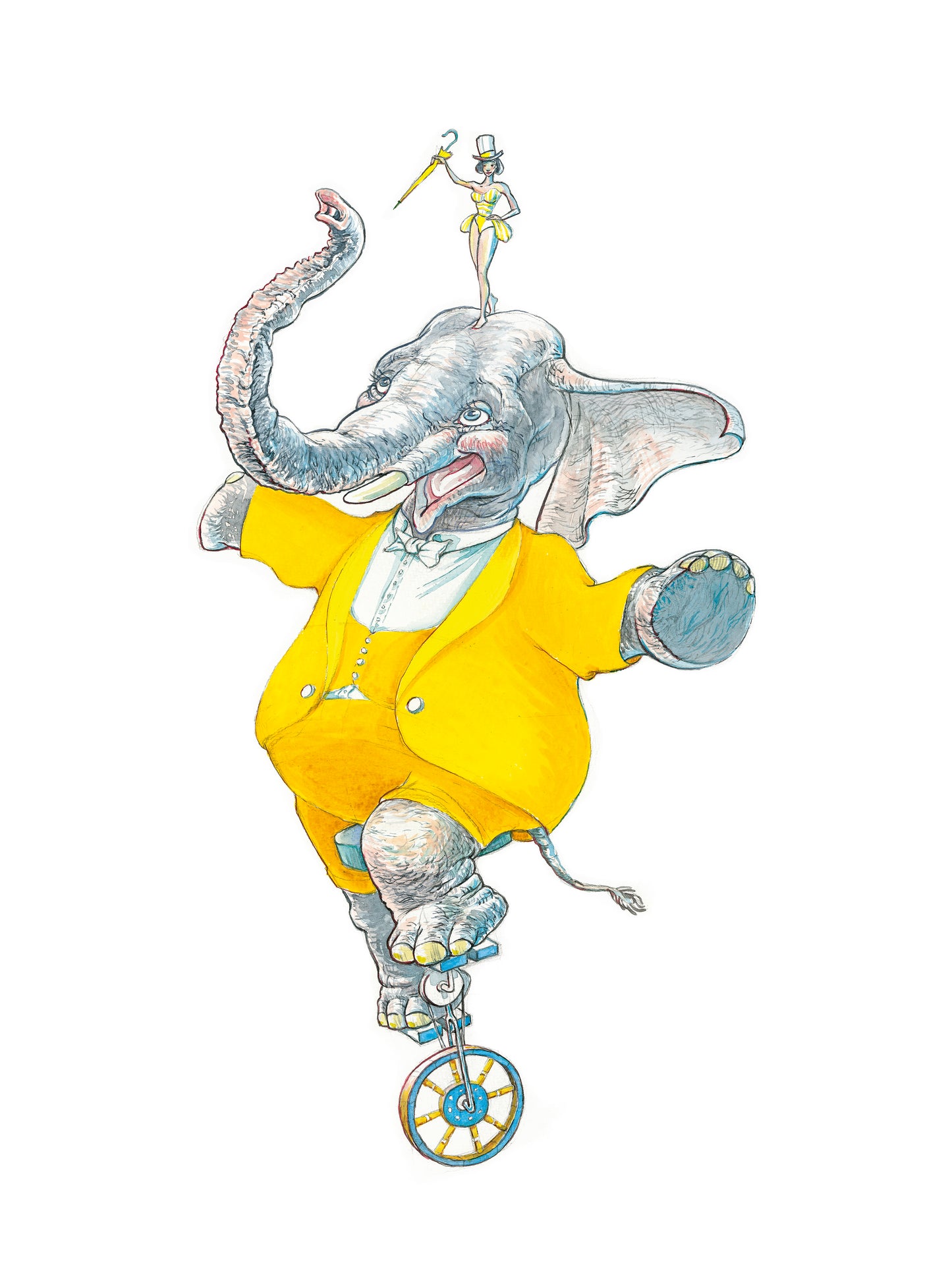 Cirkus Elefant